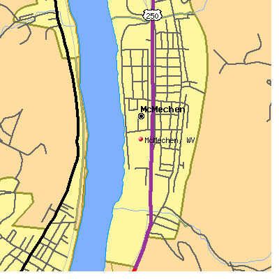 McMechen map