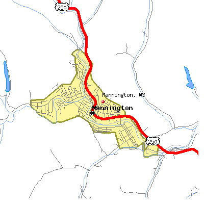Mannington map