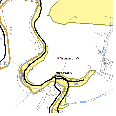 Matewan map