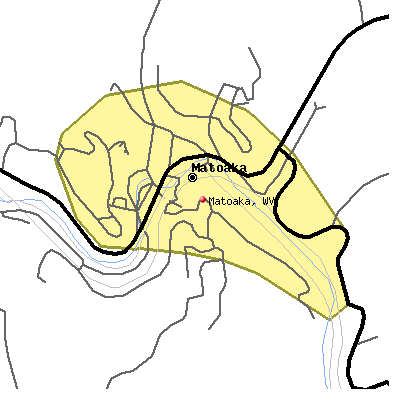Matoaka map