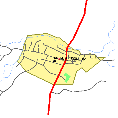 Mill Creek map