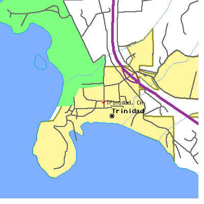 Trinidad map