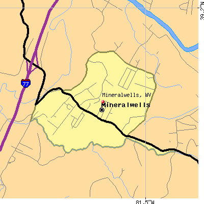Mineralwells map
