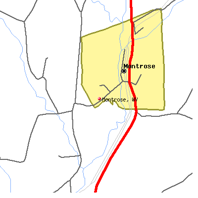Montrose map
