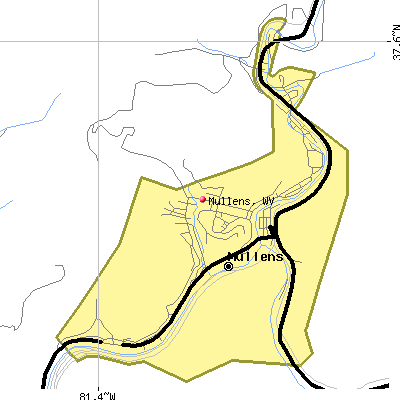 Mullens map