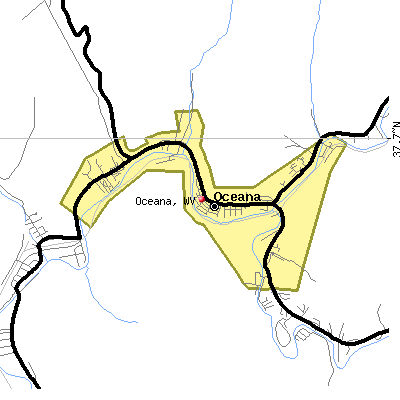 Oceana map