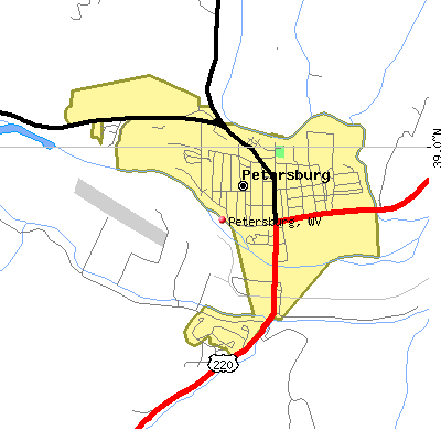 Petersburg map