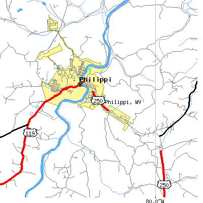 Philippi map