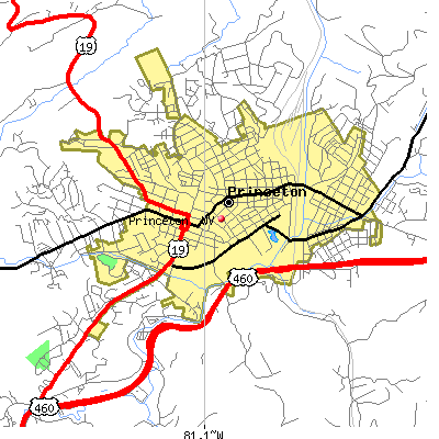 Princeton map