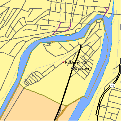 Ridgeley map