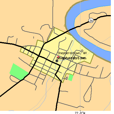 Shepherdstown map