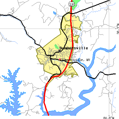 Summersville map