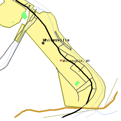 Whitesville map