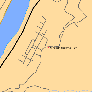 Windsor Heights map