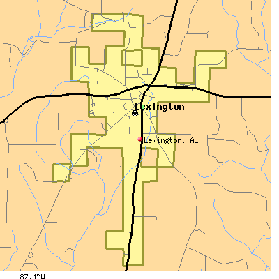 Lexington map