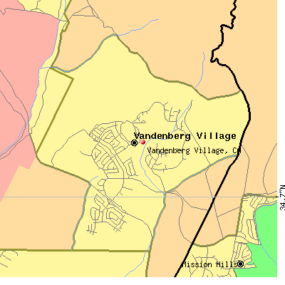 Vandenberg Village map
