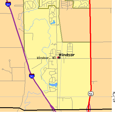 Windsor map