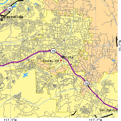 Vista map