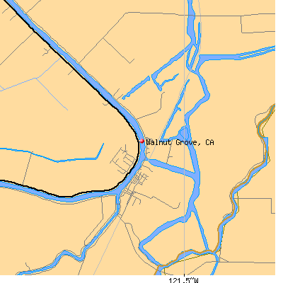 Walnut Grove map
