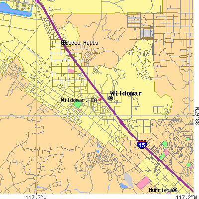Wildomar map