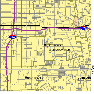 Willowbrook map