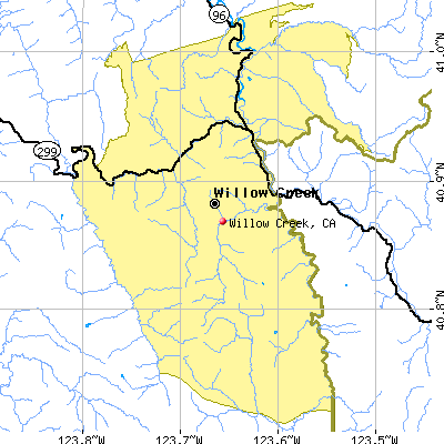Willow Creek map
