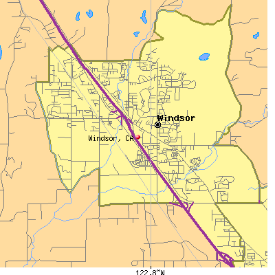 Windsor map