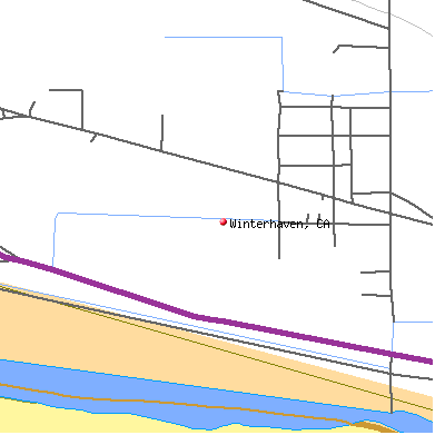 Winterhaven map