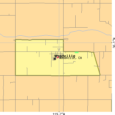 Woodville map
