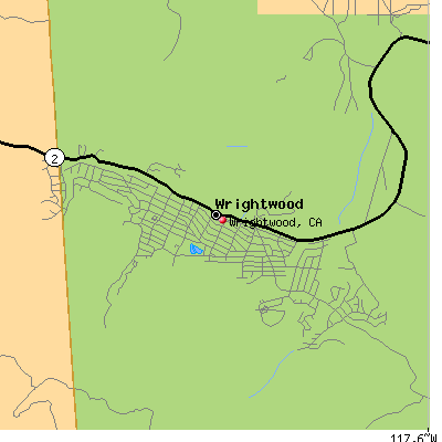 Wrightwood map