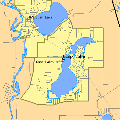 Camp Lake map