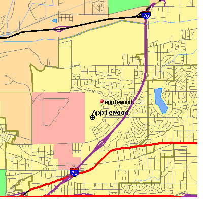 Applewood map