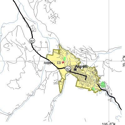 Aspen map