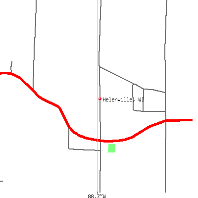 Helenville map