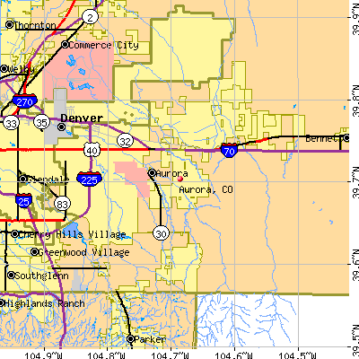 Aurora map