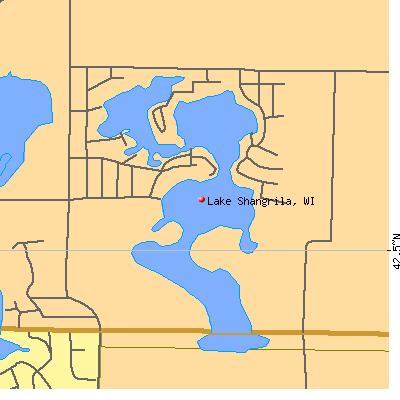 Lake Shangrila map