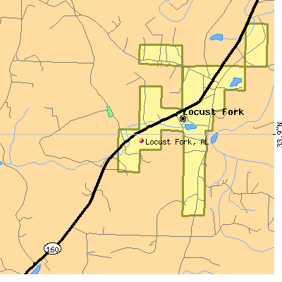 Locust Fork map