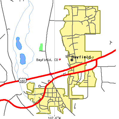 Bayfield map