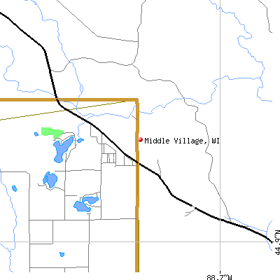 Middle Village map
