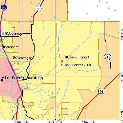 Black Forest map