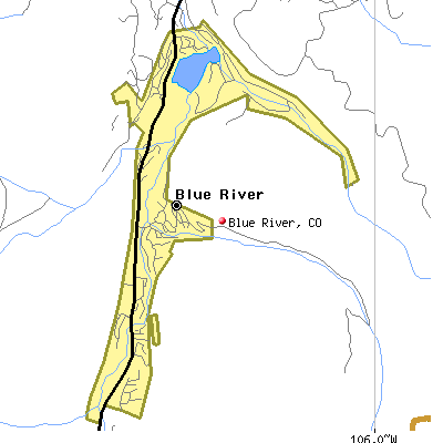 Blue River map