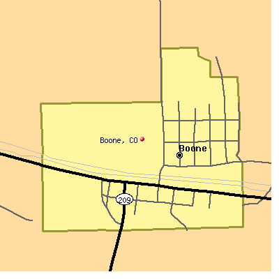 Boone map