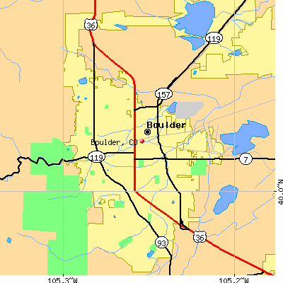 Boulder map