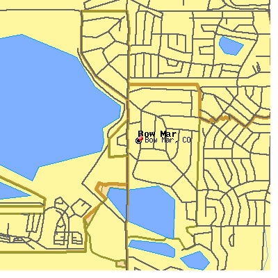 Bow Mar map