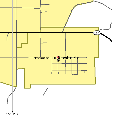 Brookside map