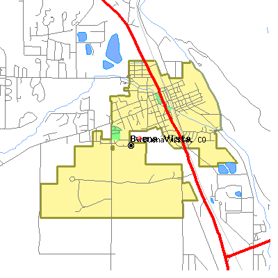 Buena Vista map