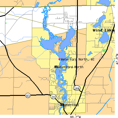 Waterford North map