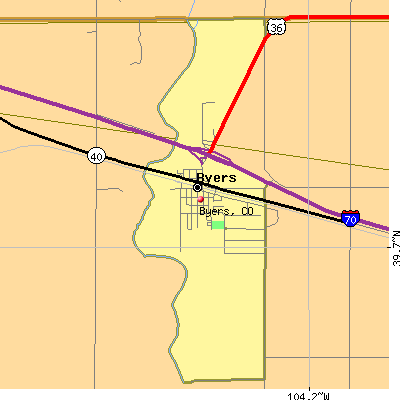 Byers map