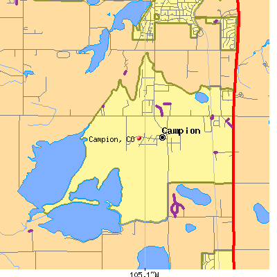Campion map