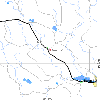 Zoar map